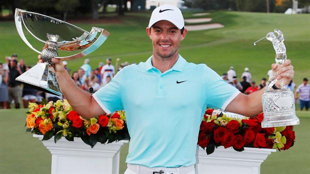 MCILROY GANA EL TOUR CHAMPIONSHIP Y LA FEDEX CUP