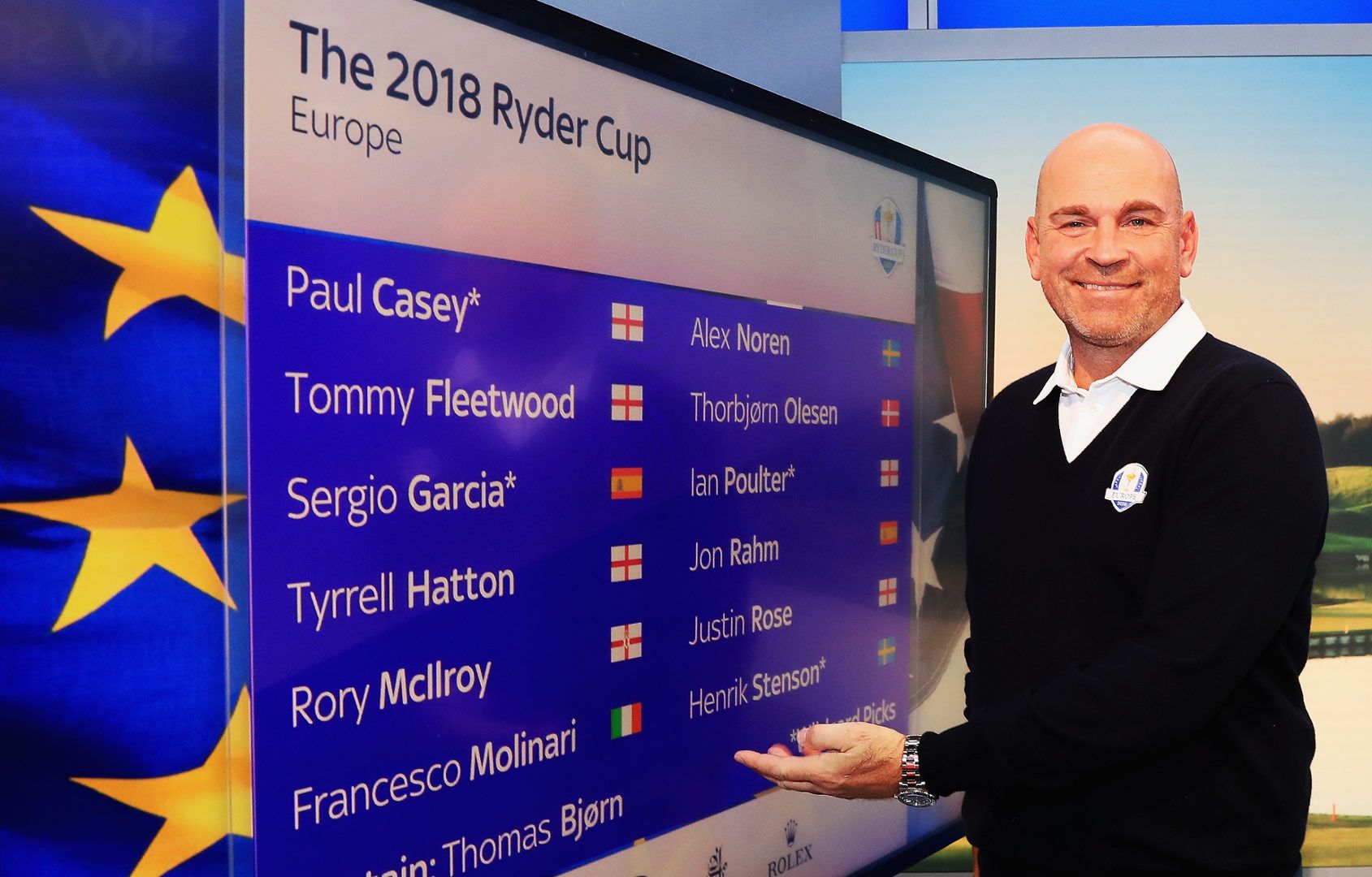EUROPA ESTÁ COMPLETA PARA LA RYDER 2018