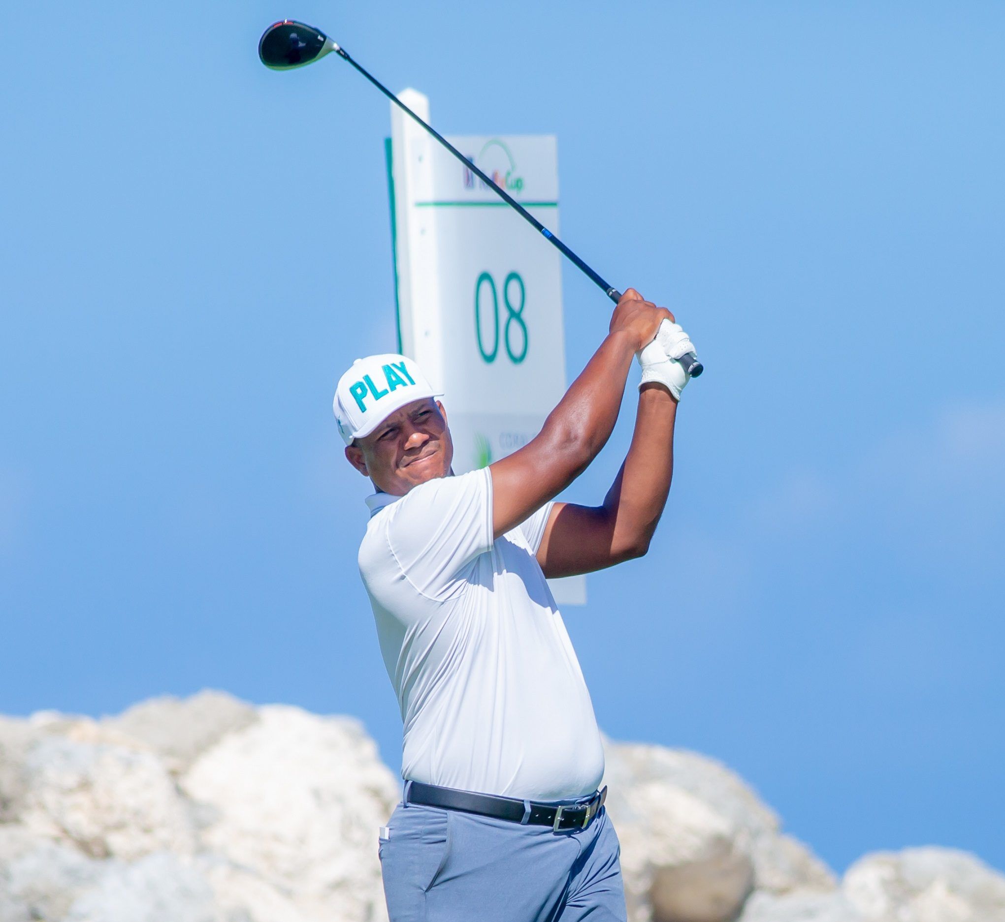 SANTOS PASA EL CORTE DEL CORALES CHAMPIONSHIP