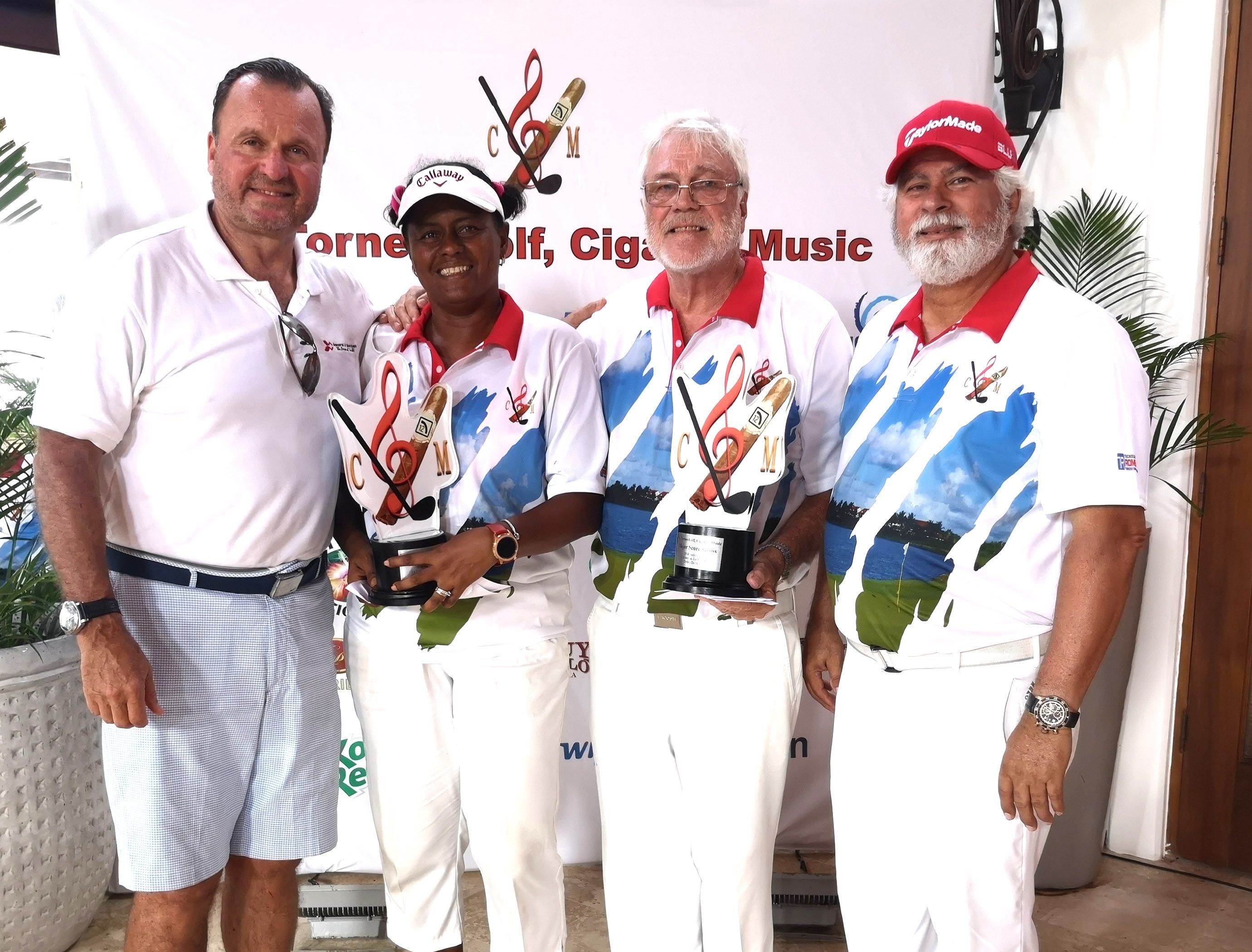 NORD Y ROSADO GANAN GOLF, CIGAR AND MUSIC