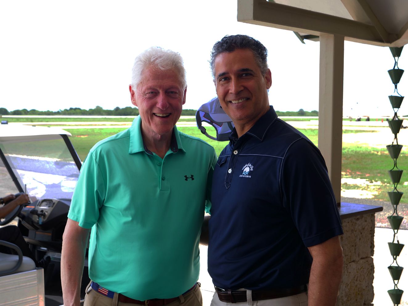 BILL CLINTON VISITA CASA DE CAMPO
