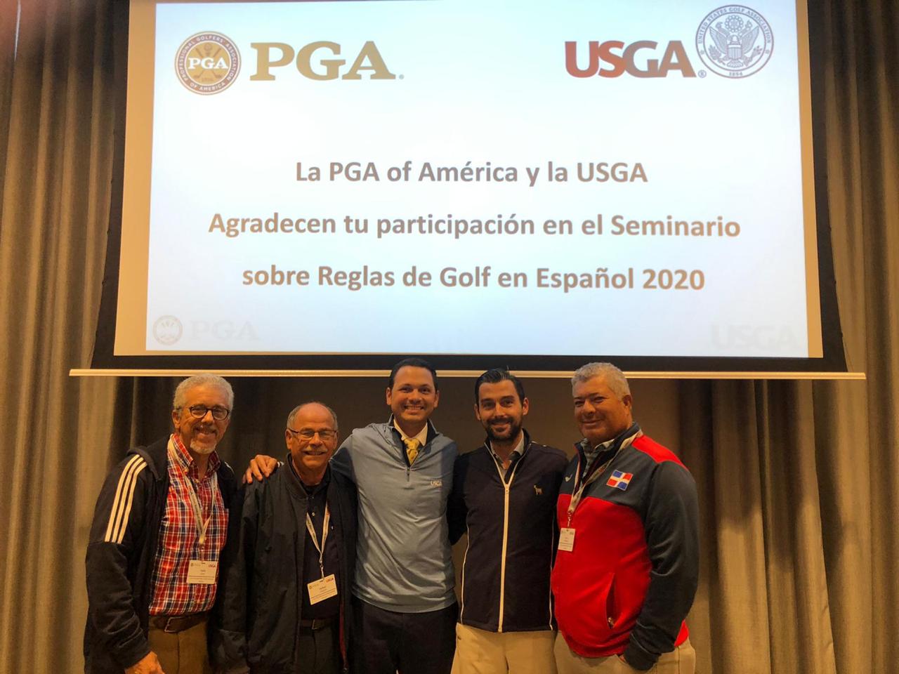 USGA CERTIFICA TRES DOMINICANOS EN REGLAS