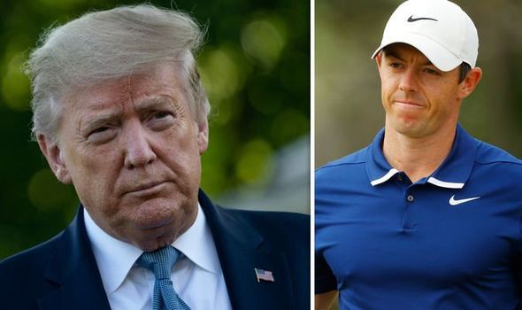MCILROY, DESCONTENTO SOBRE EL MANEJO DE TRUMP CON EL COVID-19