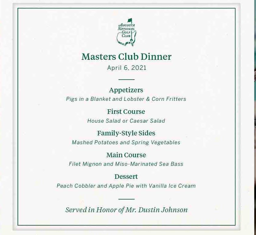 EL MENÚ DE DJ PARA THE MASTERS