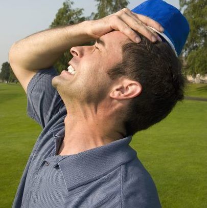 ERRORES EN EL GOLF