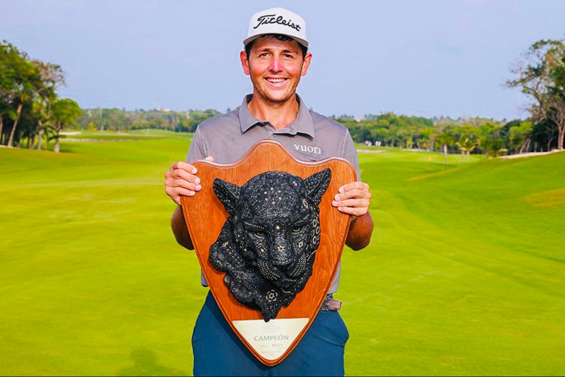 DYLAN MENANTE CONQUISTA EL TULUM CHAMPIONSHIP AT PGA RIVIERA MAYA CON UN RÉCORD HISTÓRICO DEL CAMPO