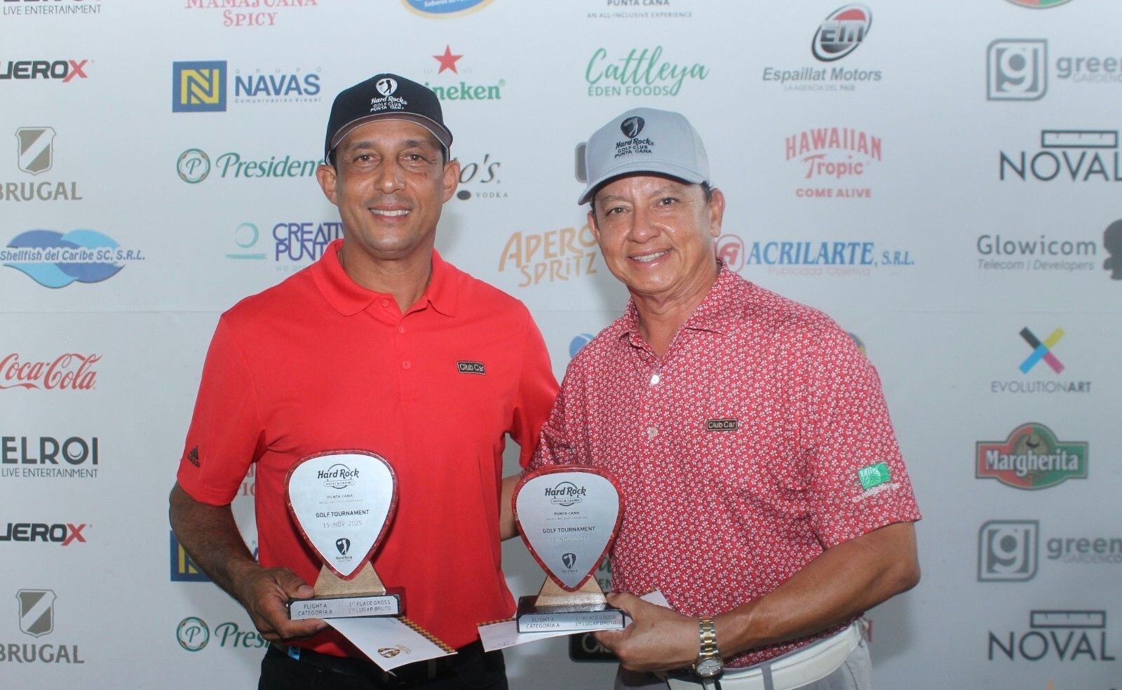 CÉSAR Y ENRIQUE RODRÍGUEZ GANAN EL 4TO. TORNEO HARD ROCK 2025